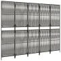 5-teiliger grauer synthetischer Rattanschirm von , Raumteiler - Ref: Foro24-365382, Preis: 156,48 €, Rabatt: %