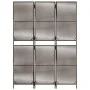 Brown synthetic rattan 3-panel screen by , Room dividers - Ref: Foro24-365389, Price: 91,78 €, Discount: %
