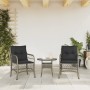 Garden armchairs with cushions 2 pcs gray synthetic rattan by , Garden chairs - Ref: Foro24-365155, Price: 173,95 €, Discount: %
