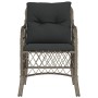 Garden armchairs with cushions 2 pcs gray synthetic rattan by , Garden chairs - Ref: Foro24-365155, Price: 173,95 €, Discount: %