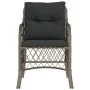Garden armchairs with cushions 2 pcs gray synthetic rattan by , Garden chairs - Ref: Foro24-365155, Price: 186,99 €, Discount: %