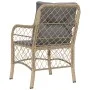 Gartensessel mit Kissen 2 Einheiten beige synthetische Rattanmischung von , Gartenstühle - Ref: Foro24-365157, Preis: 215,21 ...