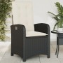 Gartenliege mit schwarzen synthetischen Rattankissen von , Gartenstühle - Ref: Foro24-365160, Preis: 109,07 €, Rabatt: %