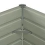 Elevated planter galvanized steel anthracite gray 100x100x77cm by vidaXL, Pots and planters - Ref: Foro24-45725, Price: 62,47...