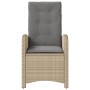 Gartenstühle und Tisch 3 Stück synthetisches Rattan beige Kissen von , Gartensets - Ref: Foro24-365181, Preis: 270,01 €, Raba...