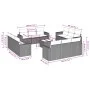 Garden sofa set with cushions 13 pieces gray synthetic rattan by , Modular outdoor sofas - Ref: Foro24-3251117, Price: 927,28...