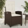 Garden recliners with brown cushions 2 pcs PE rattan by , Garden chairs - Ref: Foro24-365218, Price: 265,79 €, Discount: %