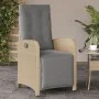 Liegestuhl für den Garten, 2 Stück, PE-Rattan, Beige-Mix von , Gartenstühle - Ref: Foro24-365197, Preis: 304,02 €, Rabatt: %