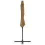 Gartenschirm mit tragbarer grauer Taupe-Basis von vidaXL, Sonnenschirme - Ref: Foro24-276342, Preis: 169,30 €, Rabatt: %
