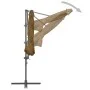 Gartenschirm mit tragbarer grauer Taupe-Basis von vidaXL, Sonnenschirme - Ref: Foro24-276342, Preis: 169,30 €, Rabatt: %