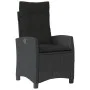 Set de muebles jardín 5 pzas con cojines ratán sintético negro de , Conjuntos de jardín - Ref: Foro24-3212638, Precio: 707,83...