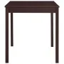 Esstisch aus dunkelbraunem Kiefernholz, 140 x 70 x 73 cm von vidaXL, Küchen- und Esstische - Ref: Foro24-283401, Preis: 129,5...