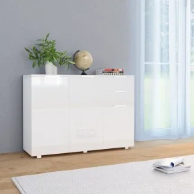 Hochglanzweißes Sideboard 107x35x80,5 cm von vidaXL, Sideboards - Ref: Foro24-283718, Preis: 177,16 €, Rabatt: %