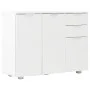 Glossy white sideboard 107x35x80.5 cm by vidaXL, Sideboards - Ref: Foro24-283718, Price: 184,21 €, Discount: %