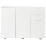 Hochglanzweißes Sideboard 107x35x80,5 cm von vidaXL, Sideboards - Ref: Foro24-283718, Preis: 187,66 €, Rabatt: %