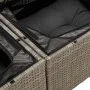 Gartensofa mit Kissen, 2-Sitzer, graues synthetisches Rattan von , Outdoor-Sofas - Ref: Foro24-366137, Preis: 144,37 €, Rabat...