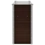 Arriate de acero galvanizado marrón 100x40x77 cm de vidaXL, Maceteros y jardineras - Ref: Foro24-45719, Precio: 45,13 €, Desc...