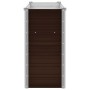 Braunes Blumenbeet aus verzinktem Stahl, 100 x 40 x 77 cm von vidaXL, Töpfe und Pflanzgefäße - Ref: Foro24-45719, Preis: 46,8...