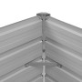 Braunes Blumenbeet aus verzinktem Stahl, 100 x 40 x 77 cm von vidaXL, Töpfe und Pflanzgefäße - Ref: Foro24-45719, Preis: 46,8...