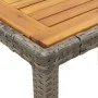 Garden dining set 7 pieces and gray synthetic rattan cushions by , Garden sets - Ref: Foro24-3212051, Price: 694,60 €, Discou...