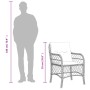 Garten-Essgruppe 7-teilig und graue synthetische Rattankissen von , Gartensets - Ref: Foro24-3212051, Preis: 660,18 €, Rabatt: %