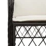 5-teiliges Gartenmöbel-Set mit schwarzen synthetischen Rattankissen von , Gartensets - Ref: Foro24-3212085, Preis: 540,16 €, ...