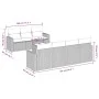 Garden sofa set with beige cushions 8 pcs PE rattan by , Modular outdoor sofas - Ref: Foro24-3251065, Price: 570,54 €, Discou...