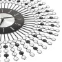 Schwarze Metallwanduhr 43 cm von vidaXL, Wanduhren - Ref: Foro24-283859, Preis: 44,90 €, Rabatt: %