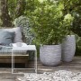 Capi Vase Nature Rib elegant Deluxe ivory color 45x72 cm by Capi, Pots and planters - Ref: Foro24-434856, Price: 196,04 €, Di...
