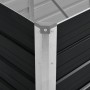 Arriate de acero galvanizado gris antracita 160x40x77 cm by vidaXL, Pots and planters - Ref: Foro24-45730, Price: 60,60 €, Di...