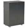 Glanzschwarzer Schrank aus Holzwerkstoff 60x35x80 cm von vidaXL, Schubladen - Ref: Foro24-283713, Preis: 135,25 €, Rabatt: %