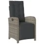 Garten-Essgruppe 7-teilig und graue synthetische Rattankissen von , Gartensets - Ref: Foro24-3212244, Preis: 880,24 €, Rabatt: %