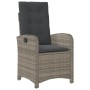 Garden dining set 7 pieces and gray synthetic rattan cushions by , Garden sets - Ref: Foro24-3212357, Price: 946,57 €, Discou...