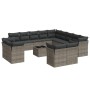 14-piece garden sofa set with gray synthetic rattan cushions by , Garden sets - Ref: Foro24-3250399, Price: 908,23 €, Discoun...