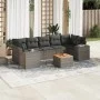 8-piece garden sofa set and gray synthetic rattan cushions by , Garden sets - Ref: Foro24-3257691, Price: 511,25 €, Discount: %