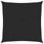 Toldo de vela negro HDPE 160 g/m² 6x6 m