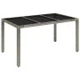 Set comedor de jardín 5 piezas con cojines ratán sintético gris de , Conjuntos de jardín - Ref: Foro24-3212464, Precio: 675,5...