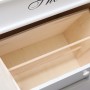 Weißer Schuhregal aus Paulownia-Holz 50x28x58 cm. von vidaXL, Schuhregale und Schuhorganisatoren - Ref: Foro24-284085, Preis:...