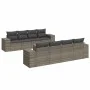 9-teiliges Gartenmöbel-Set und graue synthetische Rattankissen von , Gartensets - Ref: Foro24-3257698, Preis: 590,69 €, Rabat...