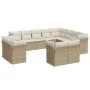 Set de sofás de jardín 12 pzas y cojines ratán sintético marrón de , Conjuntos de jardín - Ref: Foro24-3250367, Precio: 868,7...