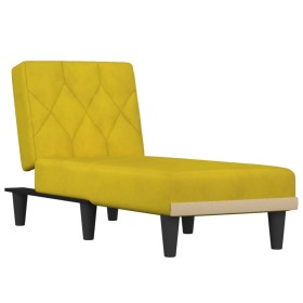 Diwansofa aus gelbem Samt von , Tagesbetten - Ref: Foro24-352864, Preis: 116,31 €, Rabatt: %