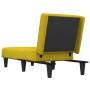 Sofá diván de terciopelo amarillo de , Divanes - Ref: Foro24-352864, Precio: 116,21 €, Descuento: %