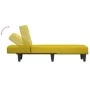 Yellow Velvet Divan Sofa by , Daybeds - Ref: Foro24-352864, Price: 152,29 €, Discount: %