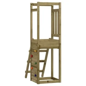 Impregnated pine wood playground 53x46.5x169 cm by , Swings and play structures - Ref: Foro24-826561, Price: 155,80 €, Discou...