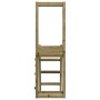Impregnated pine wood playground 53x46.5x169 cm by , Swings and play structures - Ref: Foro24-826561, Price: 166,42 €, Discou...