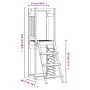 Impregnated pine wood playground 53x46.5x169 cm by , Swings and play structures - Ref: Foro24-826561, Price: 155,79 €, Discou...