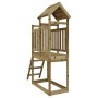 Parque infantil exterior madera pino impregnada 53x110x214 cm