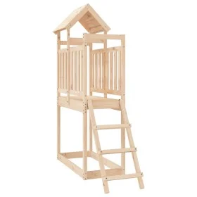 Outdoor playground solid pine wood 53x110x214 cm by , Swings and play structures - Ref: Foro24-826535, Price: 208,60 €, Disco...