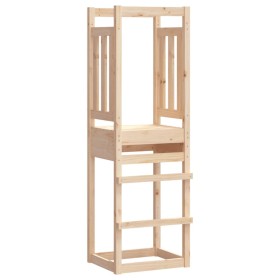 Torre de juegos madera maciza pino 53x46,5x169 cm by , Swings and play structures - Ref: Foro24-826577, Price: 94,40 €, Disco...