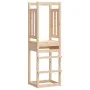 Torre de juegos madera maciza pino 53x46,5x169 cm by , Swings and play structures - Ref: Foro24-826577, Price: 90,00 €, Disco...